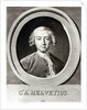 Portrait of Claude Adrien Helvetius french philosopher by Carle van Loo