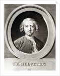 Portrait of Claude Adrien Helvetius french philosopher by Carle van Loo