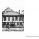 Entrance of the prison 'La Petite Force', rue Pavee in Paris, 1850 by French School