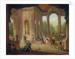 Scene at a Masked Ball by Italian School