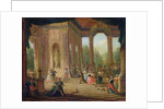 Scene at a Masked Ball by Italian School