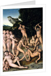 The SIlver Age or The Effects of Jealousy, 1535 by Lucas the Elder Cranach
