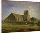 The Church at Greville, c.1871-74 by Jean-Francois Millet