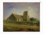 The Church at Greville, c.1871-74 by Jean-Francois Millet