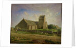 The Church at Greville, c.1871-74 by Jean-Francois Millet