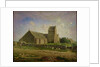 The Church at Greville, c.1871-74 by Jean-Francois Millet