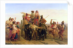 The Arrival of the Harvesters in the Pontine Marshes, 1830 by Louis Leopold Robert
