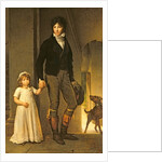 Jean-Baptiste Isabey and his Daughter, Alexandrine , 1795 by Francois Pascal Simon Baron Gerard