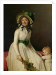 Madame Pierre Seriziat with her Son, Emile 1795 by Jacques Louis David