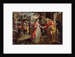 Rebecca Agreeing to Follow Eliezer, c.1562 by Maarten de Vos