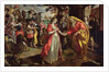 Rebecca Agreeing to Follow Eliezer, c.1562 by Maarten de Vos