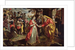 Rebecca Agreeing to Follow Eliezer, c.1562 by Maarten de Vos
