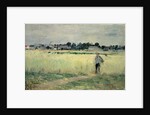In the Wheatfield at Gennevilliers, 1875 by Berthe Morisot