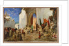 Entry of the Sharif of Ouezzane into the Mosque, 1876 by Georges Clairin