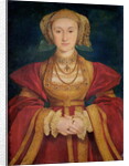 Portrait of Anne of Cleves, 1539 by Hans Holbein the Younger