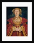 Portrait of Anne of Cleves, 1539 by Hans Holbein the Younger