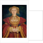 Portrait of Anne of Cleves, 1539 by Hans Holbein the Younger