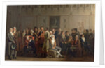 Reunion of Artists in the Studio of Isabey, 1798 by Louis Leopold Boilly