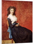 Portrait of Madame Charles-Louis Trudaine c.1791-92 by Jacques Louis David