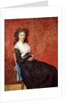 Portrait of Madame Charles-Louis Trudaine c.1791-92 by Jacques Louis David