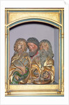 Wooden carvings of SS. Paul, Matthew and Thomas by Nikolaus Hagenauer