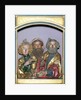 Wooden carvings of SS. John, Andrew and Peter by Nikolaus Hagenauer
