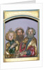 Wooden carvings of SS. John, Andrew and Peter by Nikolaus Hagenauer