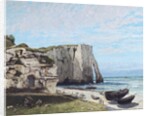 The Cliffs at Etretat after the storm, 1870 by Gustave Courbet