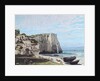The Cliffs at Etretat after the storm, 1870 by Gustave Courbet