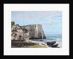 The Cliffs at Etretat after the storm, 1870 by Gustave Courbet