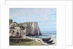 The Cliffs at Etretat after the storm, 1870 by Gustave Courbet