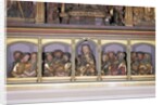 Wooden carvings of Christ and the Twelve Apostles by Nikolaus Hagenauer