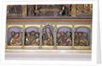 Wooden carvings of Christ and the Twelve Apostles by Nikolaus Hagenauer