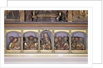 Wooden carvings of Christ and the Twelve Apostles by Nikolaus Hagenauer