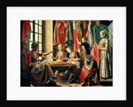 The Couturier's workshop, Arles, 1760 by Antoine Raspal