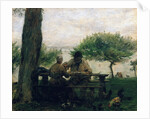 The Meal at Honfleur, 1875 by Adolphe-Felix Cals