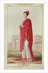 Madame Morandi in the role of Camille, from Act I Scene 2 of 'Horatii' by Pierre Corneille engraved by Pierre Maleuvre by Louis Ambroise Garneray