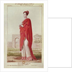 Madame Morandi in the role of Camille, from Act I Scene 2 of 'Horatii' by Pierre Corneille engraved by Pierre Maleuvre by Louis Ambroise Garneray