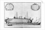Outside of a vessel lying on its hull by French School
