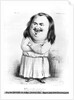 Caricature of Honore de Balzac illustration from 'Le Charivari', 1838 by French School