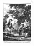Illustration from 'L'Emile' by Jean-Jacques Rousseau engraved by Pierre Philippe Choffard published in 1779 by Jean Michel the Younger Moreau