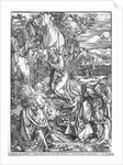 Jesus Christ on the Mount of Olives by Albrecht Dürer or Duerer