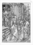 Christ presented to the people by Albrecht Dürer or Duerer
