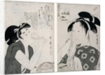 An impertinent woman by Kitagawa Utamaro