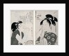 An impertinent woman by Kitagawa Utamaro