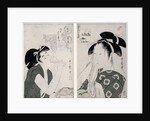 An impertinent woman by Kitagawa Utamaro