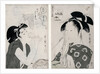 An impertinent woman by Kitagawa Utamaro