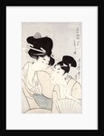 The pleasure of conversation by Kitagawa Utamaro