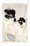 The pleasure of conversation by Kitagawa Utamaro