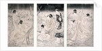Hunting fireflies at nightfall, 1796-97 by Hosoda Eishi